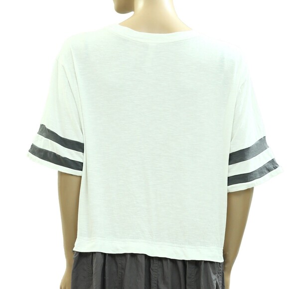 Daily Practice Anthropologie Striped Print Maxi Shirt Dress Ivory S New 285388 - Picture 8 of 9